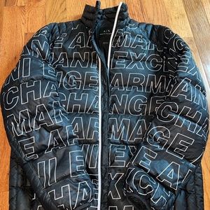 Large Armani exchange puffer jacket